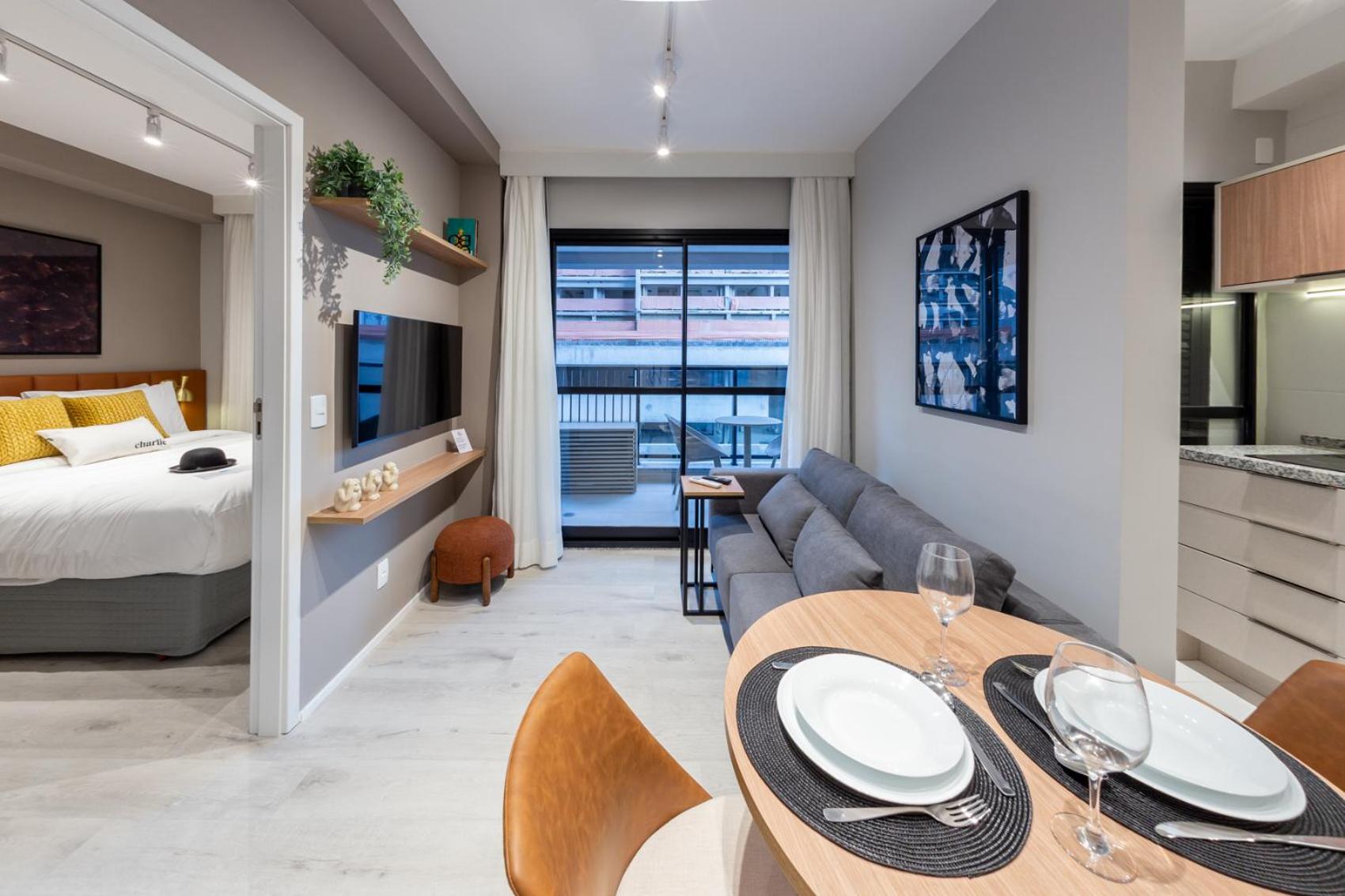 Ferienwohnung Charlie Contemporaneo Jardins São Paulo Exterior foto